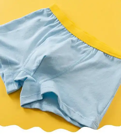 慧森鸟男童内裤青少年发育期男孩平角裤12一15岁学生棉质四角裤衩儿童