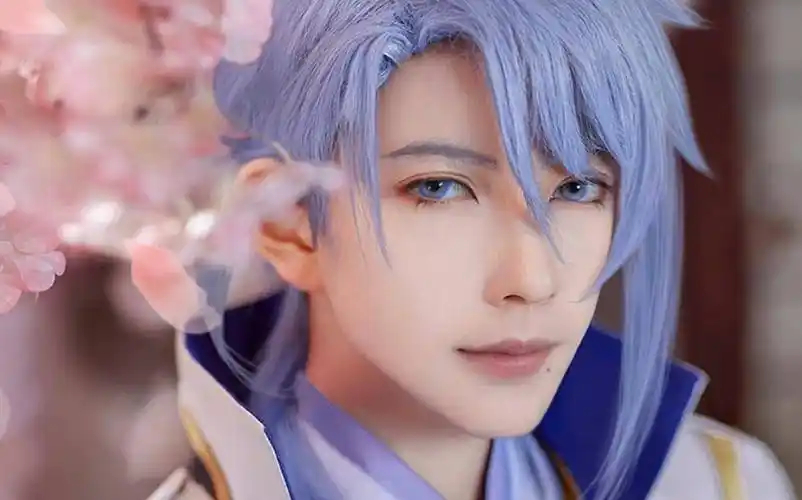 原创不愧第一男装大佬熊祁cos神里绫人多还原几万网友竟无一