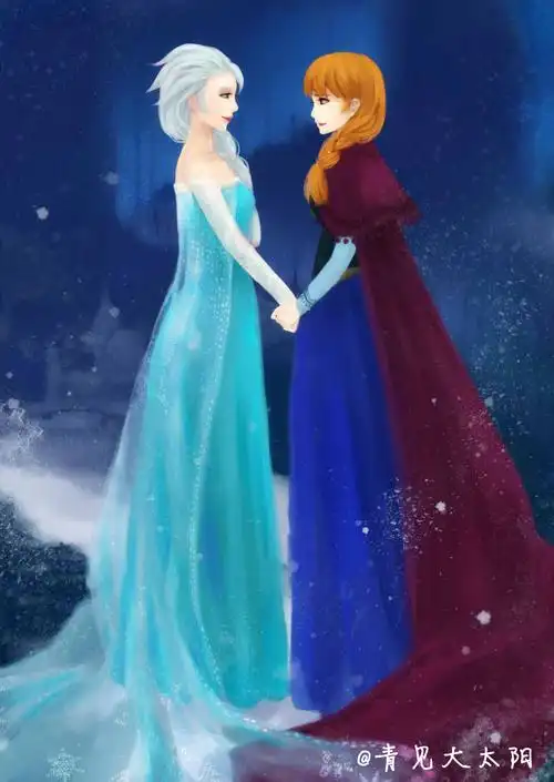 冰雪奇缘姐妹花(带微过程)