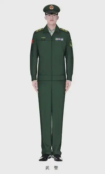 国防部发布:新系列21式作训服和作业服着穿效果图|迷彩|军服|军装