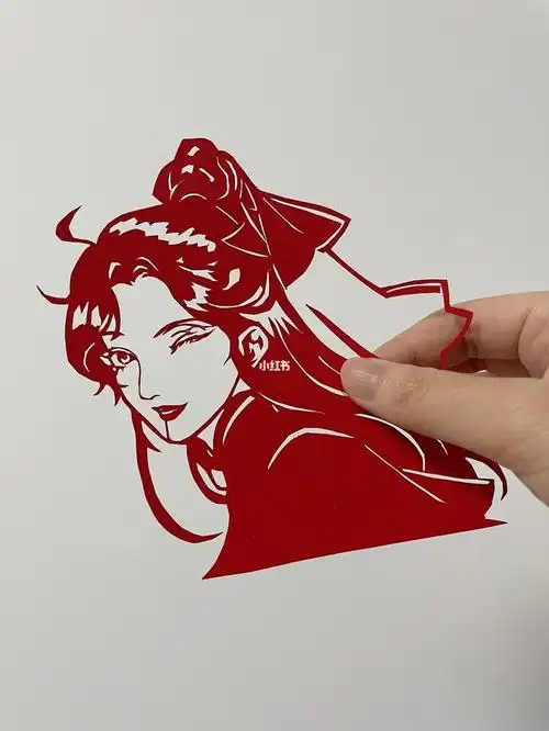 风师青玄天官赐福剪纸刻纸