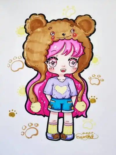 q版动漫人物全身图片