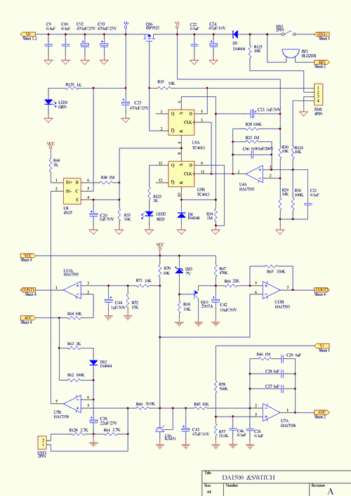 转贴:1500w逆变电源全图欣赏(原理图部分3)