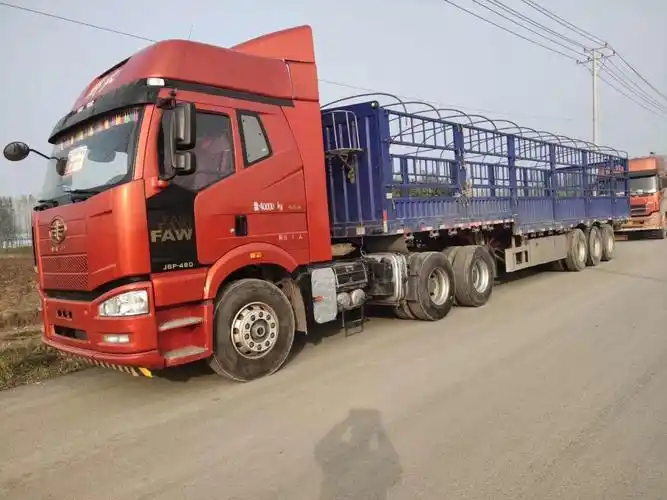 【济宁】2016年4月 多台解放j6双驱牵引半挂车 国四 国五 手动挡