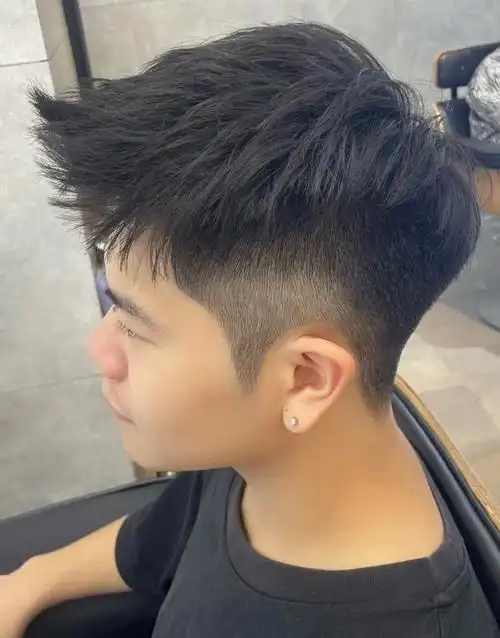 男生碎盖烫男生烫发懒人福音