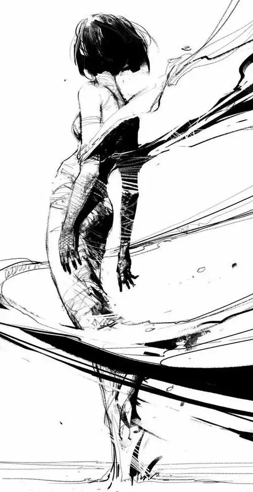 绘画干货素材战斗动态参考画画练习借鉴