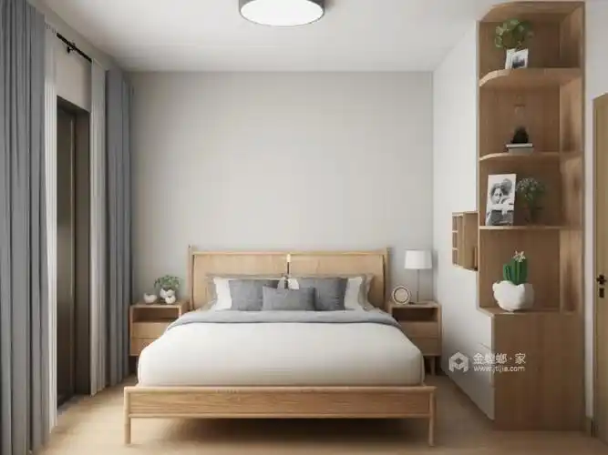 125平海尔滟澜公馆日式风格-卧室