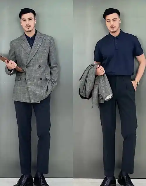 30-40岁秋季男士商务休闲穿搭-第2张图片-绍兴汽车网