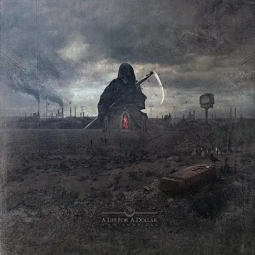 来自法国数字艺术家pierre-alain d的一组充满着死亡的,黑暗的,压抑的