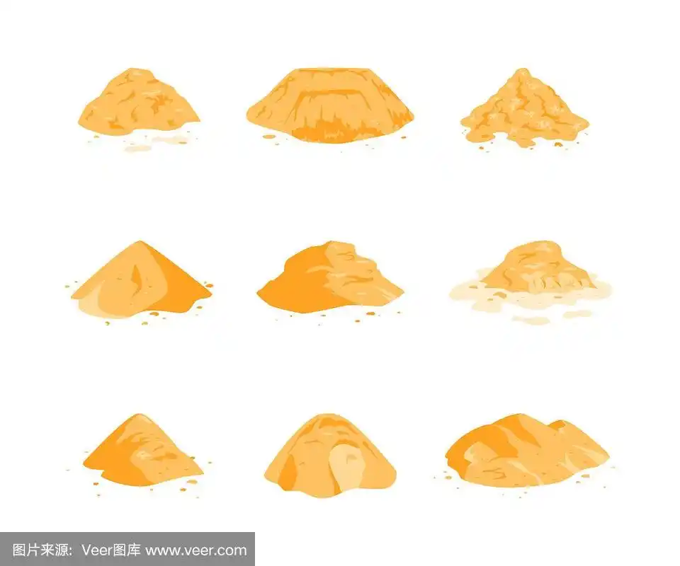 简单,沙子,计算机图标,矢量,扁平化设计