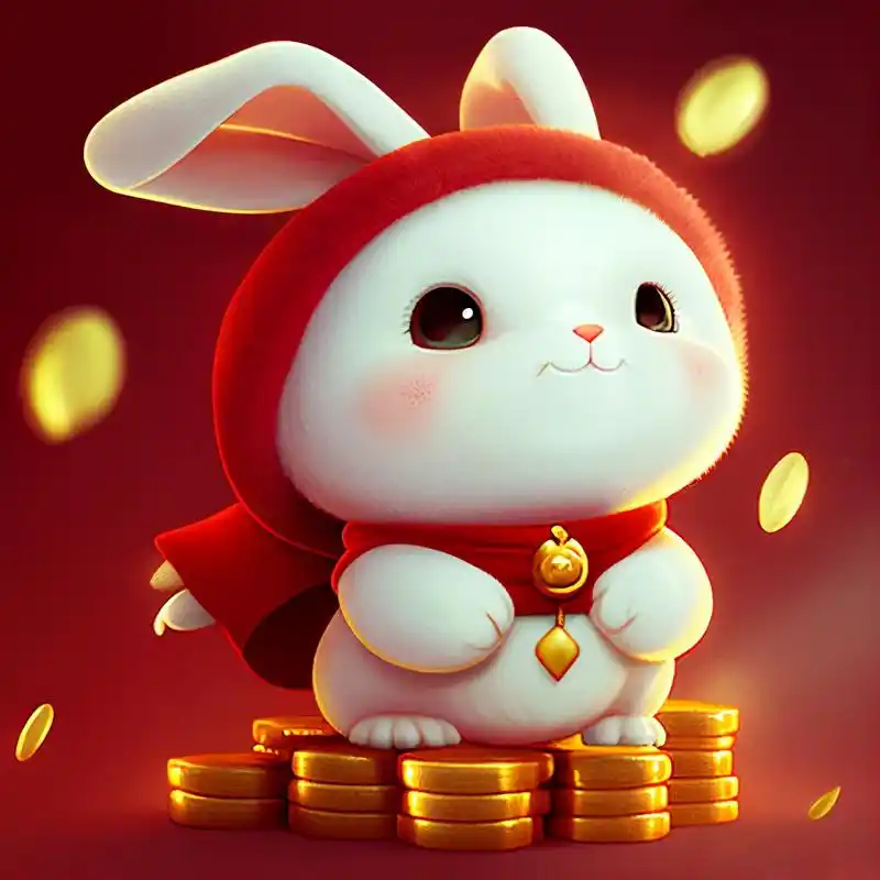 原创新年头像|一波招财兔兔来袭06