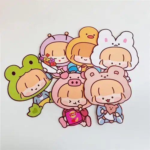 网红卡通可爱手工贺卡卡通可爱贺卡