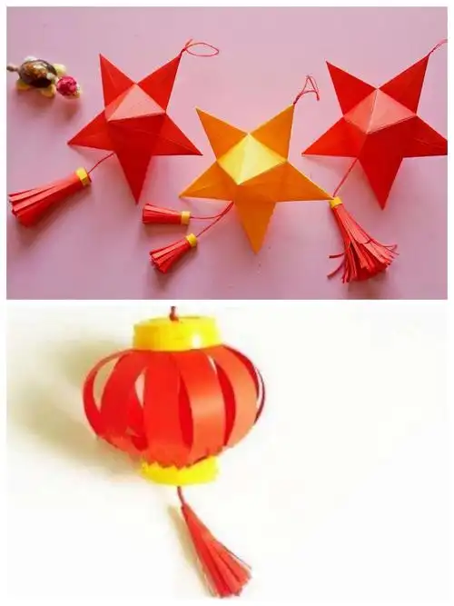 做手工灯笼的简单过程如下1先准备好剪刀红色和粉色卡纸新手需要多