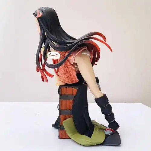 万代官方旗舰鬼灭之刃弥豆子手办同款妈见打系列箱子祢豆子灶门场景