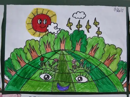 邓庄镇九年一贯制学校三年级学生美术作品展