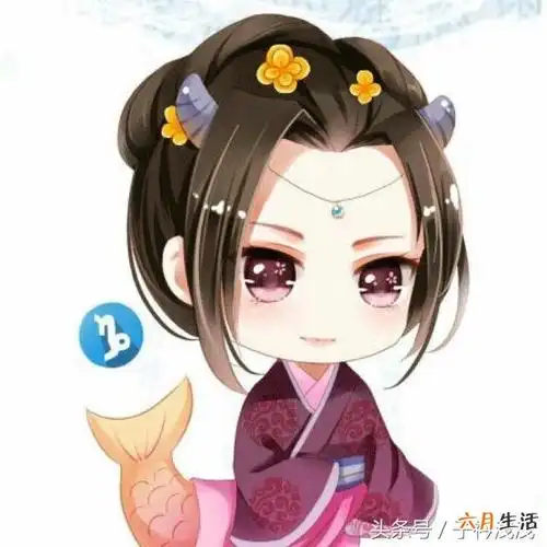 文章插图星座头像|十二星座q版图像来袭,我是双鱼座,快来看看你的摩羯