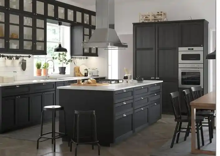 2w块的宜家厨房,竟然比20w的整体厨房还高级