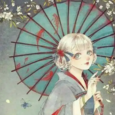 微信唯美女生古风头像好看有意境