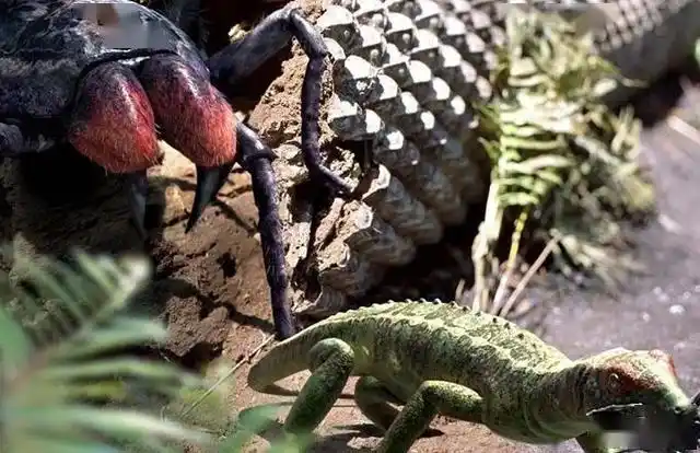 史前恐怖"巨虫时代":蜻蜓比鸟大,蝎子近1米,"蜈蚣"2米多_昆虫