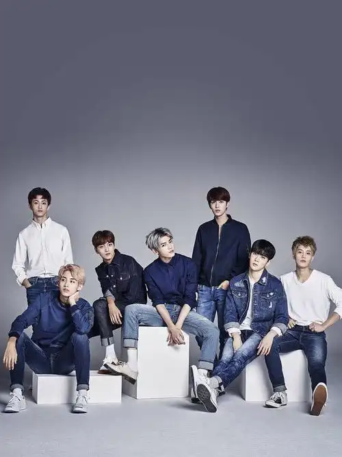 2018韩国男团推特人气排名:努力的男孩总是帅气无比,少年终成王