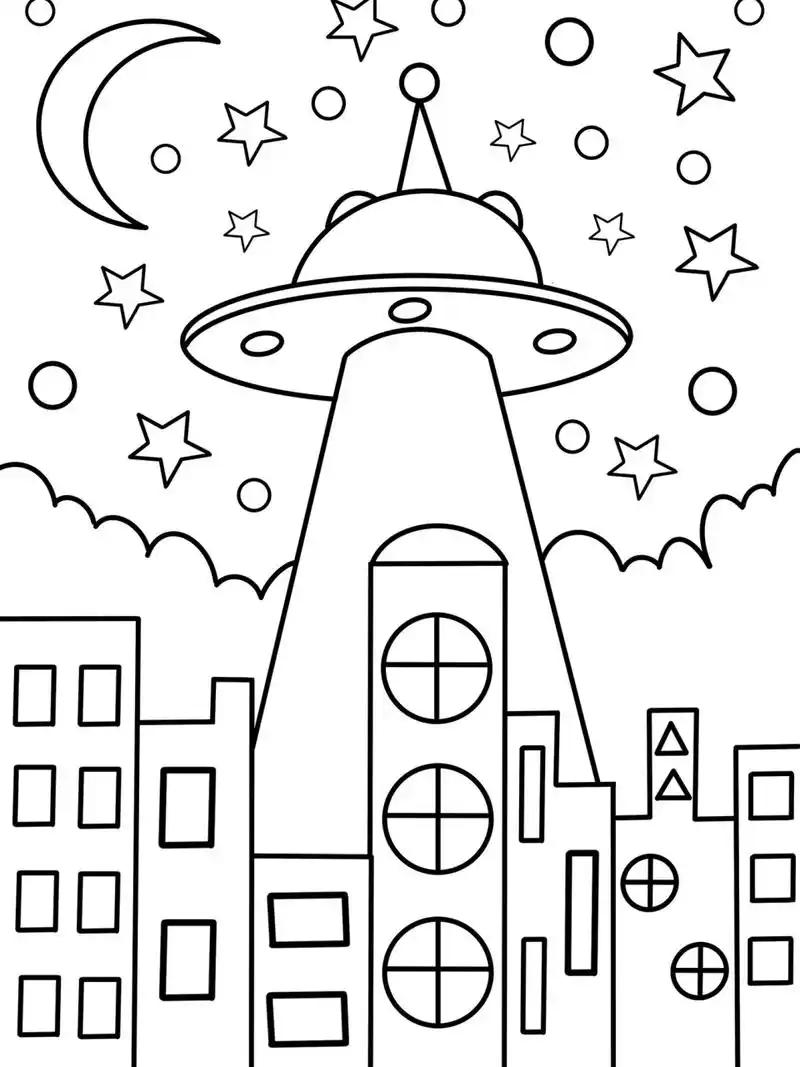 儿童画 创意画 简笔画 带线稿哦 #画个简笔画# #笔记灵感# #儿童简笔