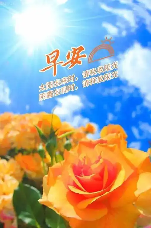 早安正能量句子和图片早安心语正能量一句话图片