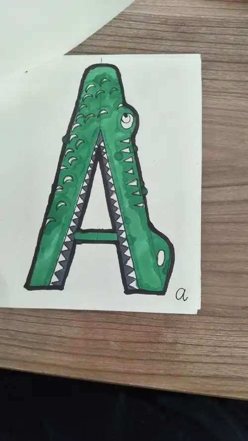 创意无限——字母卡片制作