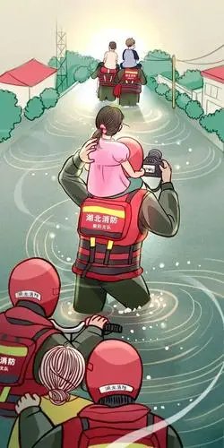 不为人知的是:是湖北省襄阳市消防救援支队宣传员苏晓杰记录下这感人