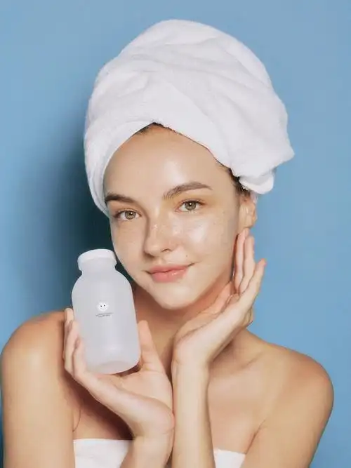 皮肤管理无水印模特美业素材海报