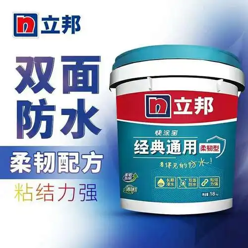 防水立邦经典通用防水涂料靓彩柔韧型双面易涂渗透防水涂料