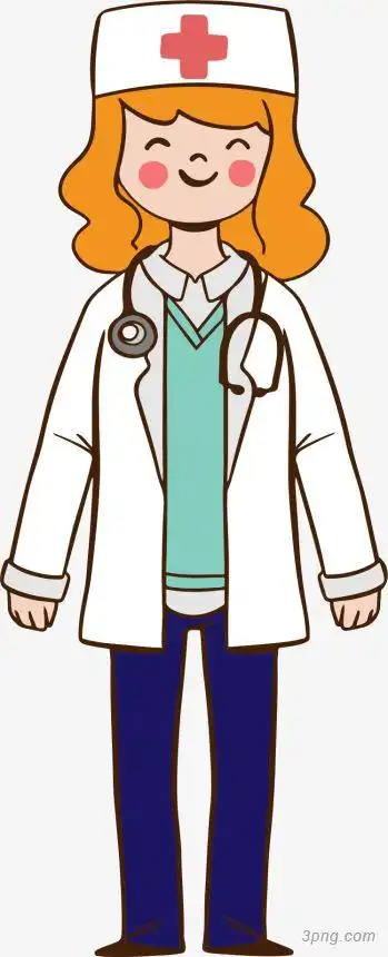 卡通医生png素材透明免抠图片-动植人物