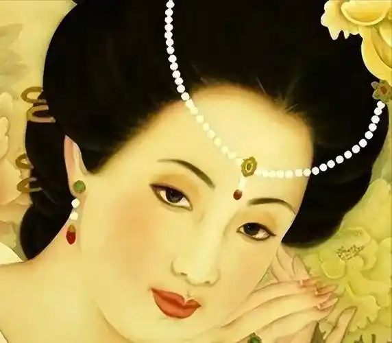 杨玉环容貌复原图:撞脸一位女明星,看到后才理解玄宗为何宠爱她_杨
