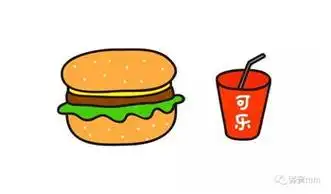 可乐简笔画可乐简笔画可爱