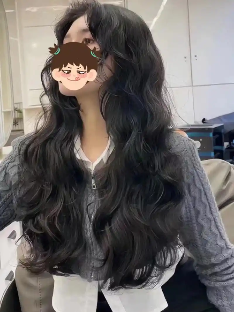 不烫后 悔 长发姐妹一定要尝试的黑发法式烫!不烫后悔!