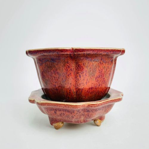 古董古玩收藏真品包老保真老瓷器宋瓷摆件 花盆