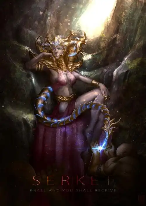 蝎子女神 - serket_火熊网