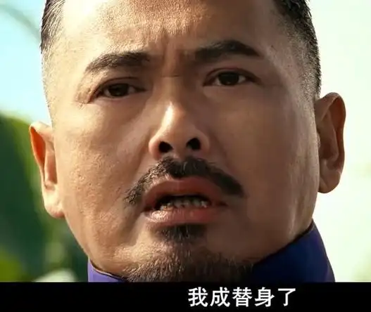 我成替身了表情包(让子弹飞黄四郎台词截图)