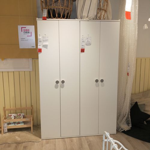 衣柜国内宜家古迪胡斯儿童简易衣物收纳ikea衣柜