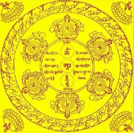 十大加持力不可思议咒轮,见者增福无量!