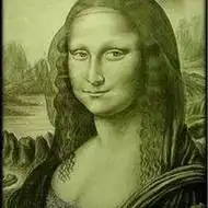 蒙娜丽莎的微笑搞笑头像【点击鼠标右键下载】