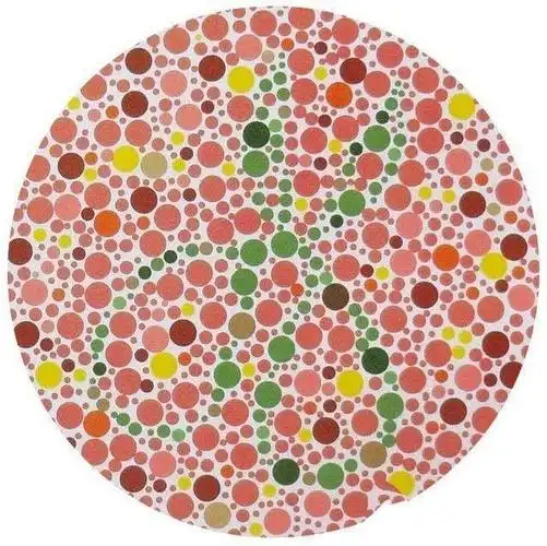 色盲色弱测试图图一图二都是5图五能识别出来色觉就没问题