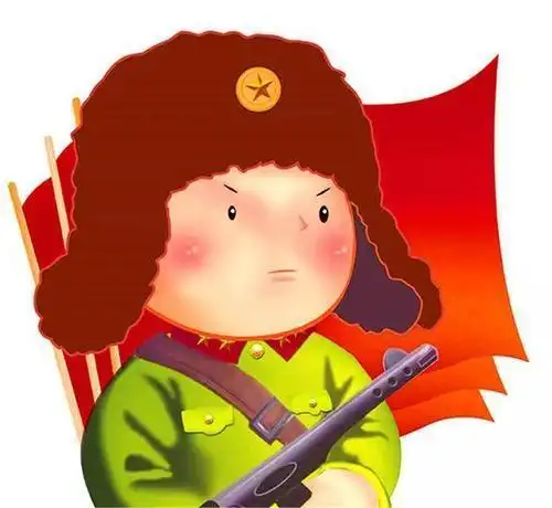 红色历史人物画像简笔画笔画红色雷锋如何画红色故事简笔画五星红旗简