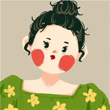 简约耐看的独一无二手绘情侣头像