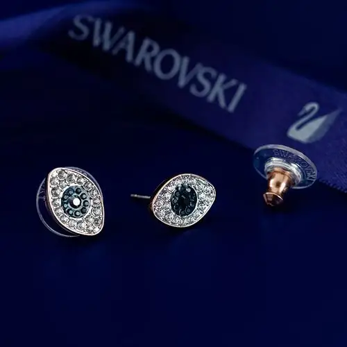 swarovski施华洛世奇恶魔之眼耳钉轻奢耳饰情侣礼物5510067耳钉