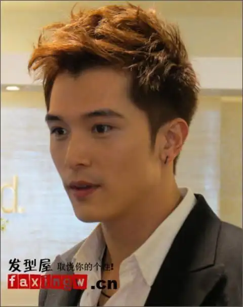 帅哥照片帅哥明星邱泽飞机头图片13帅哥男模文章小虾米