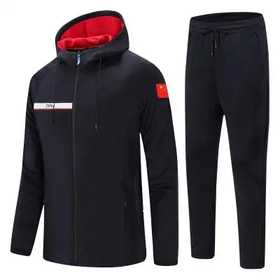 中国国家队运动服套装体院运动员出场服教练服连帽外套奥运会国服