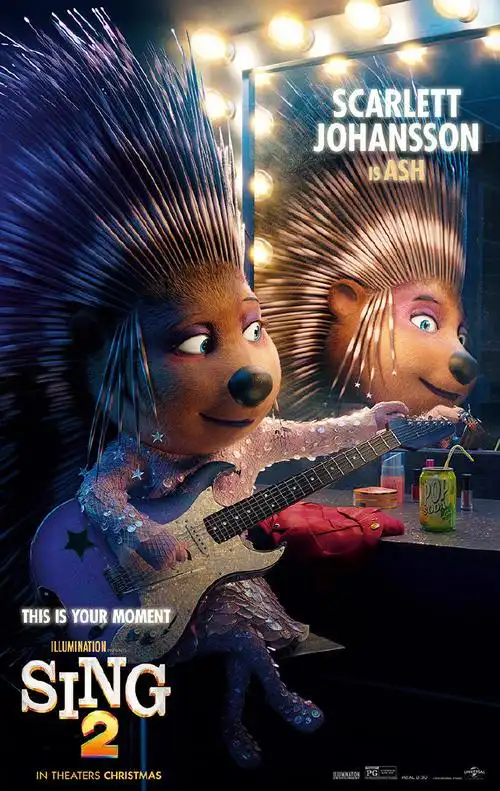 欢乐好声音2角色海报