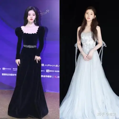 如果鞠婧祎站在赵露思旁边会怎么样? - 知乎