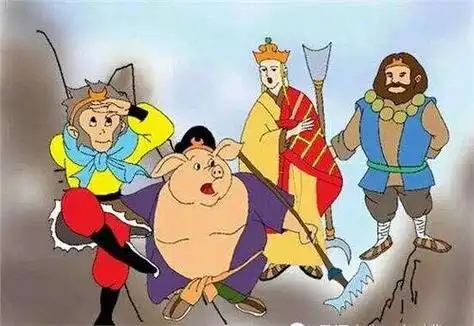 唐僧师徒五人简笔画