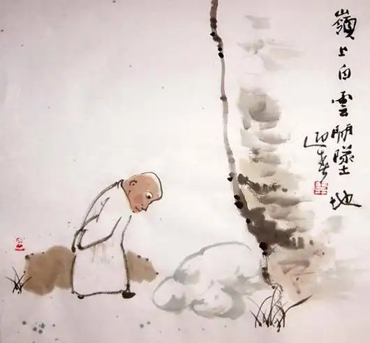 依写意笔墨,求散闲清介,至无人之境:禅画艺术品赏